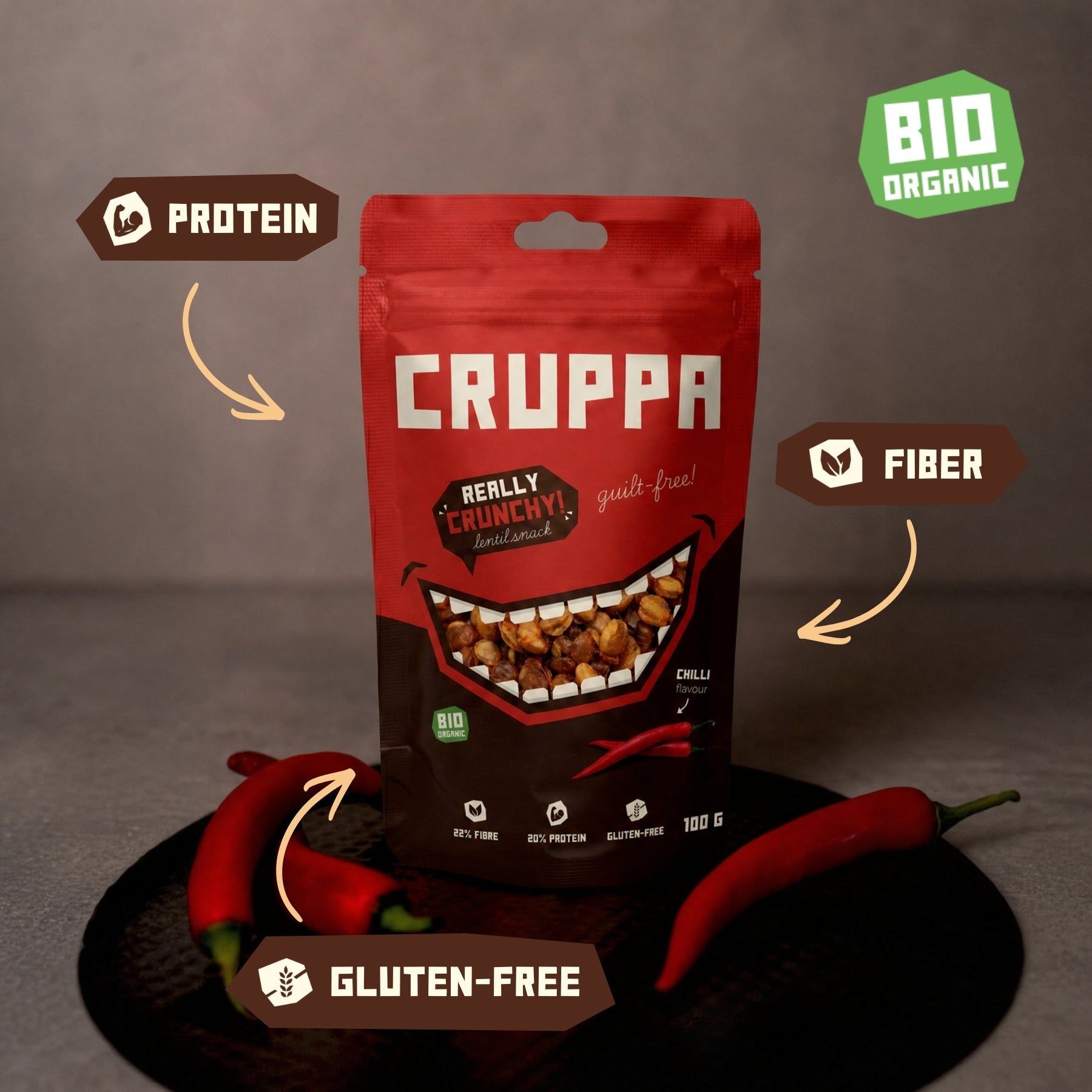 CRUPPA - Chili BIO - 100g