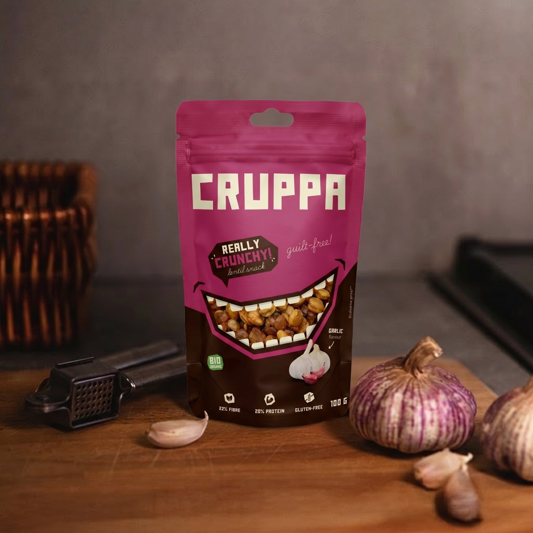 CRUPPA - Czosnek BIO - 100g