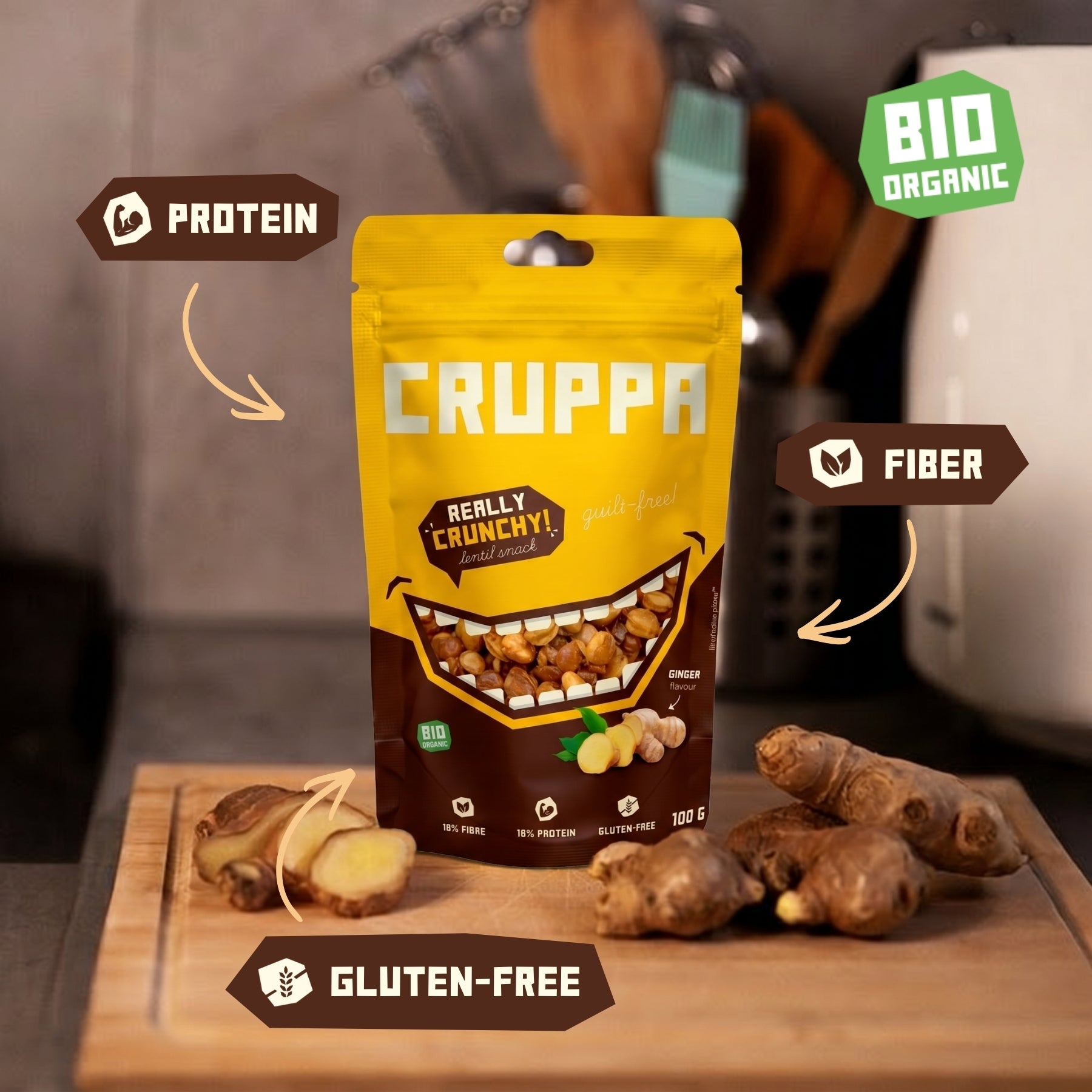 CRUPPA - Imbir BIO - 100g