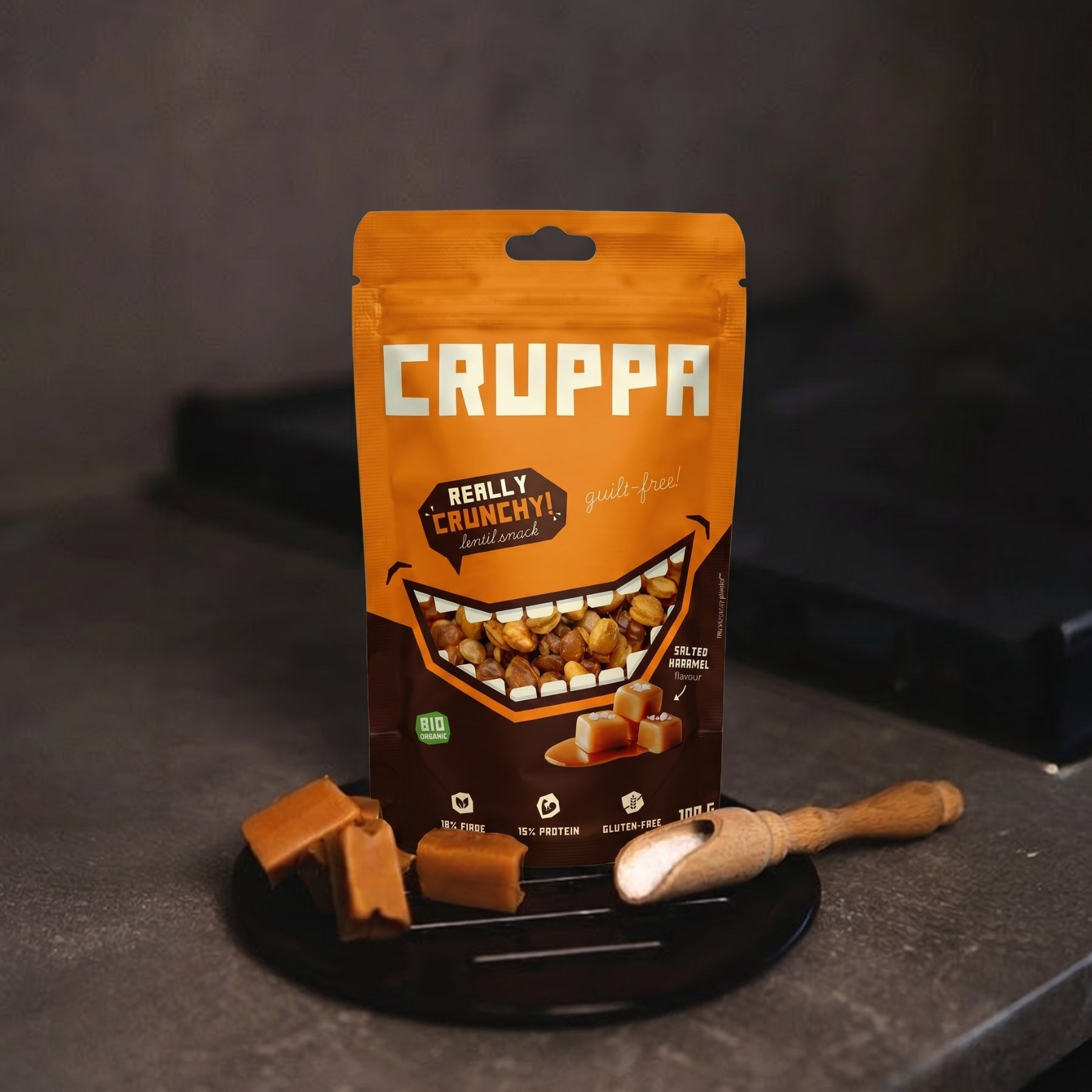 CRUPPA - Słony Karmel BIO - 100g