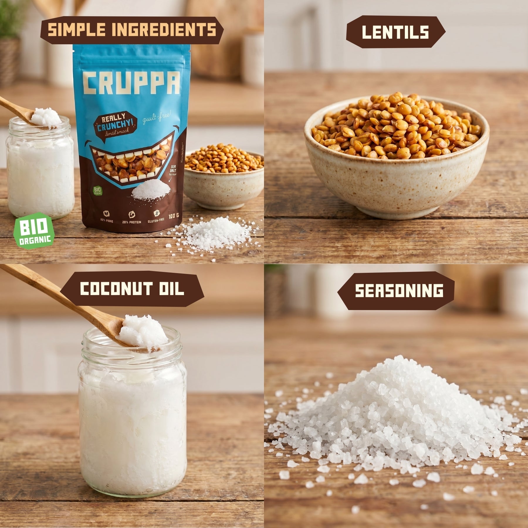 CRUPPA - Sól Morska BIO - 100g