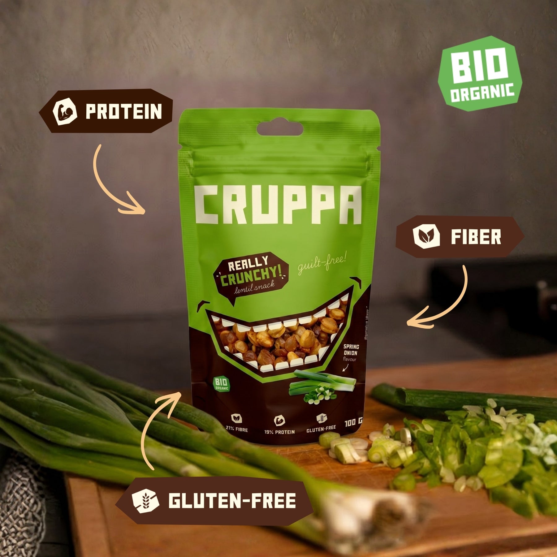 CRUPPA - Cebula dymka BIO - 100g