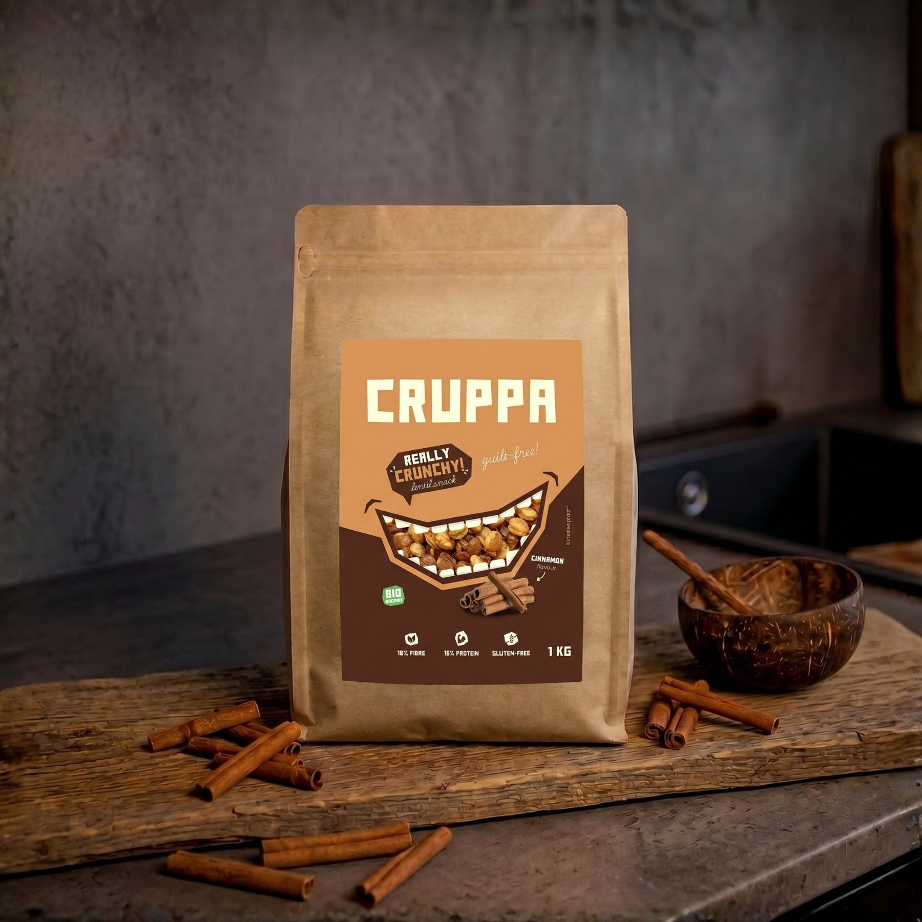 CRUPPA - Cynamon BIO - 1 kg